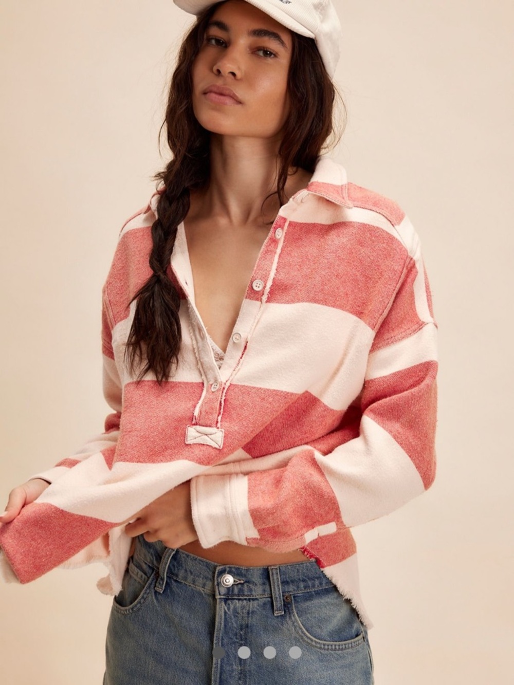 Free People We The Free Arizona Sky Striped Pullover